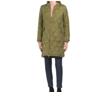 AVEC LES FILLES quilted jacket